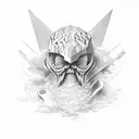 Noah braking the 10 commandments  tattoo design idea