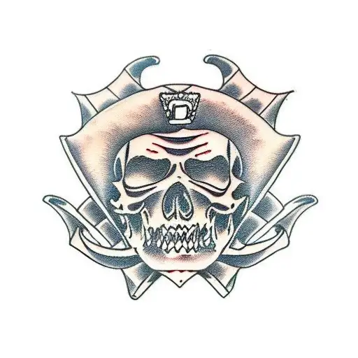 Blackbeard tattoo design idea
