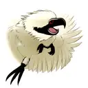 Vulture tattoo design idea