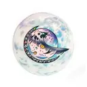 The moon does not need to be whole to be loved tattoo design idea