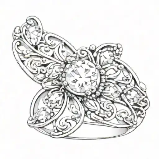 ranni elden ring finger tattoo design idea