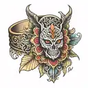 ranni elden ring tattoo design idea