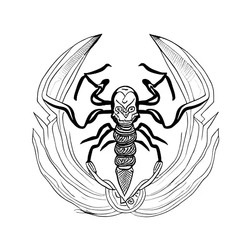 Scorpion Tattoo Simple png icons in Tattoos SVG download | Free Icons and  PNG Backgrounds