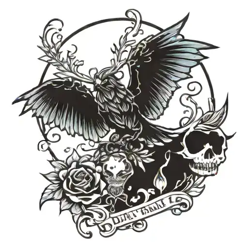 Don't trust anyone, because even your own shadow will leaves you in the dark. tattoo design idea