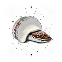 taco tattoo design idea