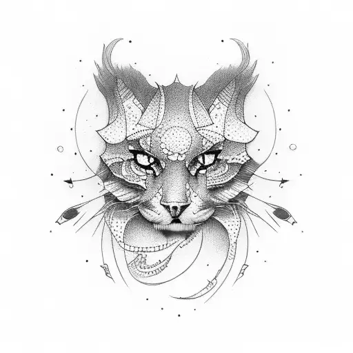 1of1 tattoo design idea