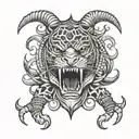hooligans leg tattoo tattoo design idea