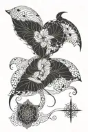 cracking  tattoo design idea