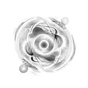 Enso circle with waves and fire tattoo design idea