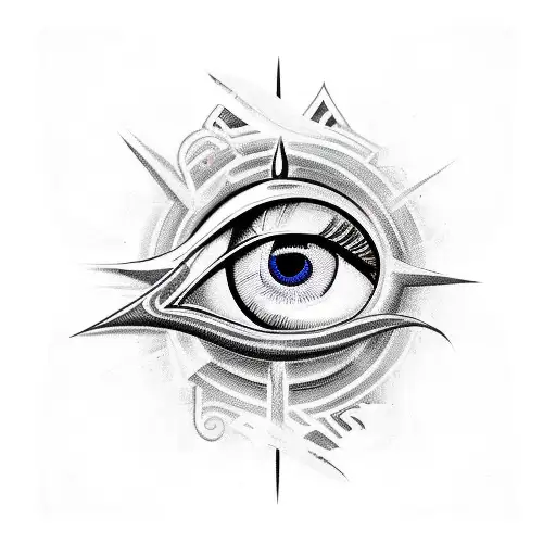 Eye of Horus tattoo design idea