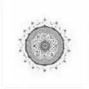 Arabic Calligraphy  tattoo design idea