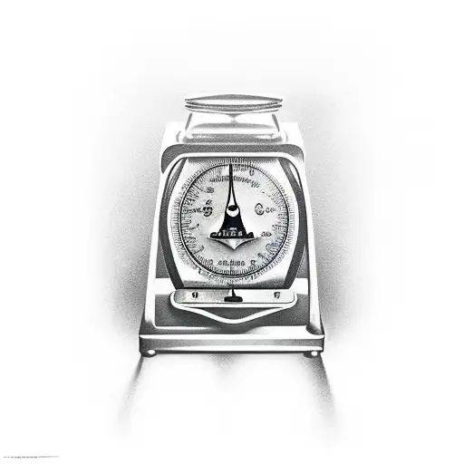 old school scale tattoo design idea