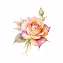 rose tattoo design idea
