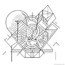 architecture tattoo design idea