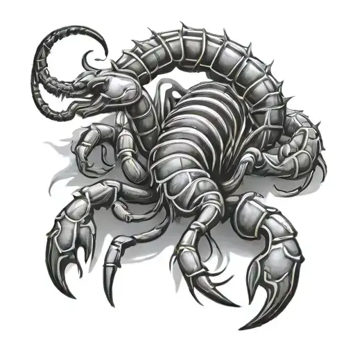 Scorpion  tattoo design idea