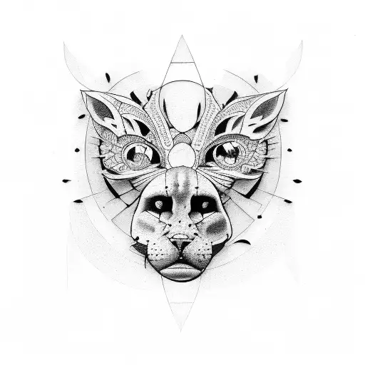 family member 3 person tattoo design idea