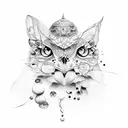 family member 3 person tattoo design idea