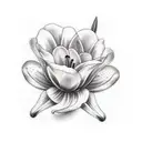 Lily tattoo design idea