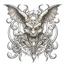 God Fearing Anti-Demon A tattoo design tattoo design idea