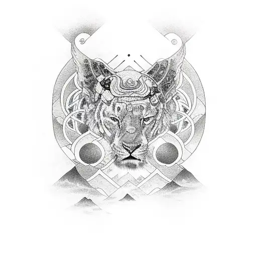 Alan Watts with water circling him tattoo design idea