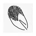 fingerprints and wedding date tattoo design idea