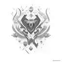 love forever tattoo design idea