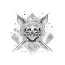 love forever tattoo design idea