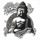 buddha tattoo design idea