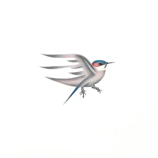 Swallow Bird tattoo design idea