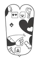 9 and jack of hearts tattoo design idea