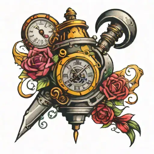time bomb 10:06 tattoo design idea