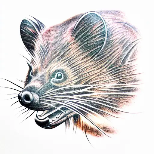 Tasmanian Devil tattoo design idea