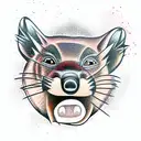 Tasmanian Devil tattoo design idea