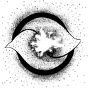 supernova tattoo design idea