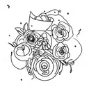 4444 tattoo design idea