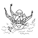 stingray  tattoo design idea