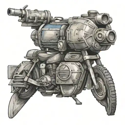 courier 6 from fallout new vegas tattoo design idea