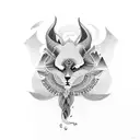 Diya tattoo design idea