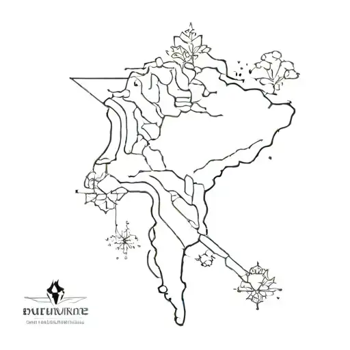 south america tattoo design idea