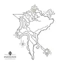 south america tattoo design idea