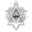 Zelda Triforce  tattoo design idea