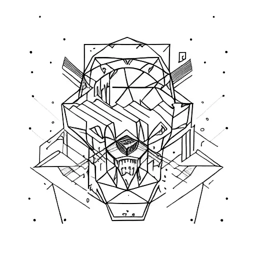 ramo de folhagem tattoo design idea