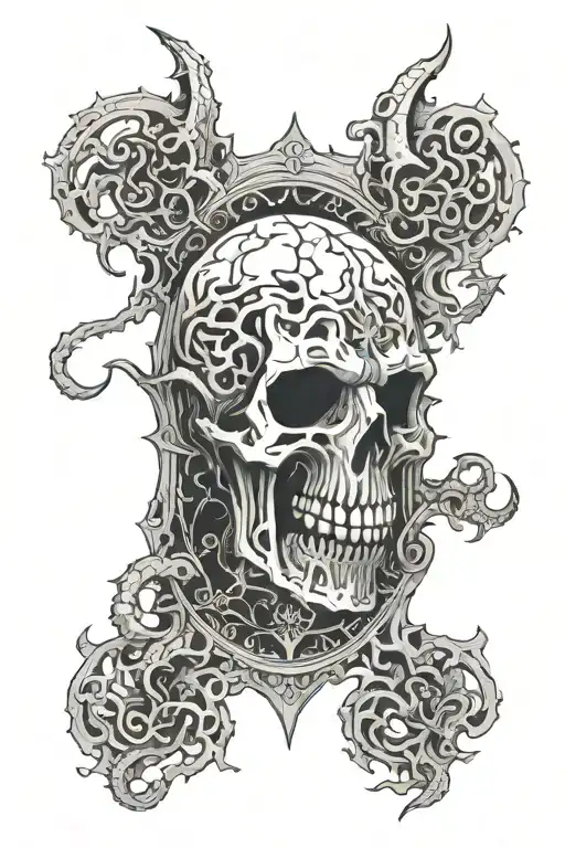 necronomicon tattoo design idea