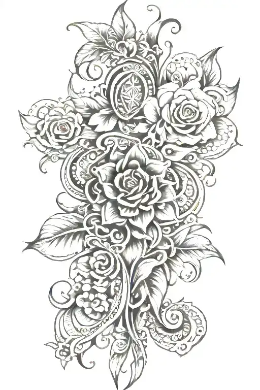 random tattoo design idea