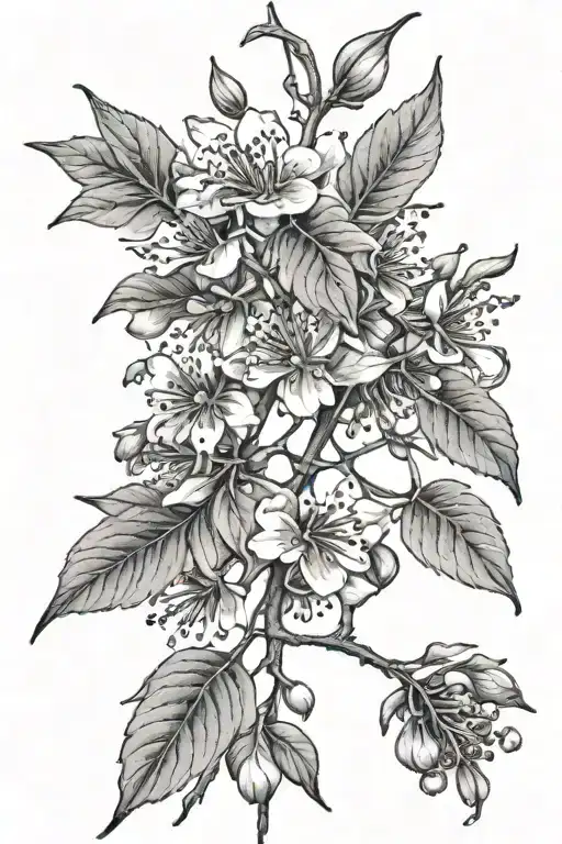 blackthorn tattoo design idea