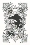 necronomicon tattoo design idea