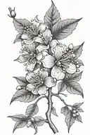 blackthorn tattoo design idea