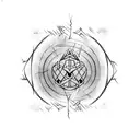 barbed wire seperates us tattoo design idea