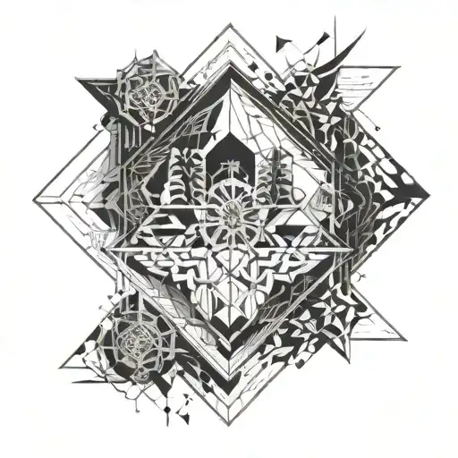 “the journey is the destination” tattoo design idea