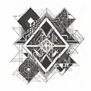 “the journey is the destination” tattoo design idea